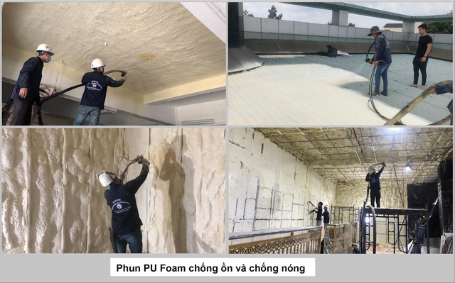 Cung cấp dịch vụ thi công foam chuyên nghiệp, giá tốt nhất thị trường