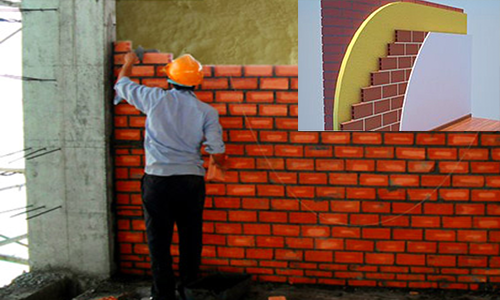 Thi công foam chống nóng tường